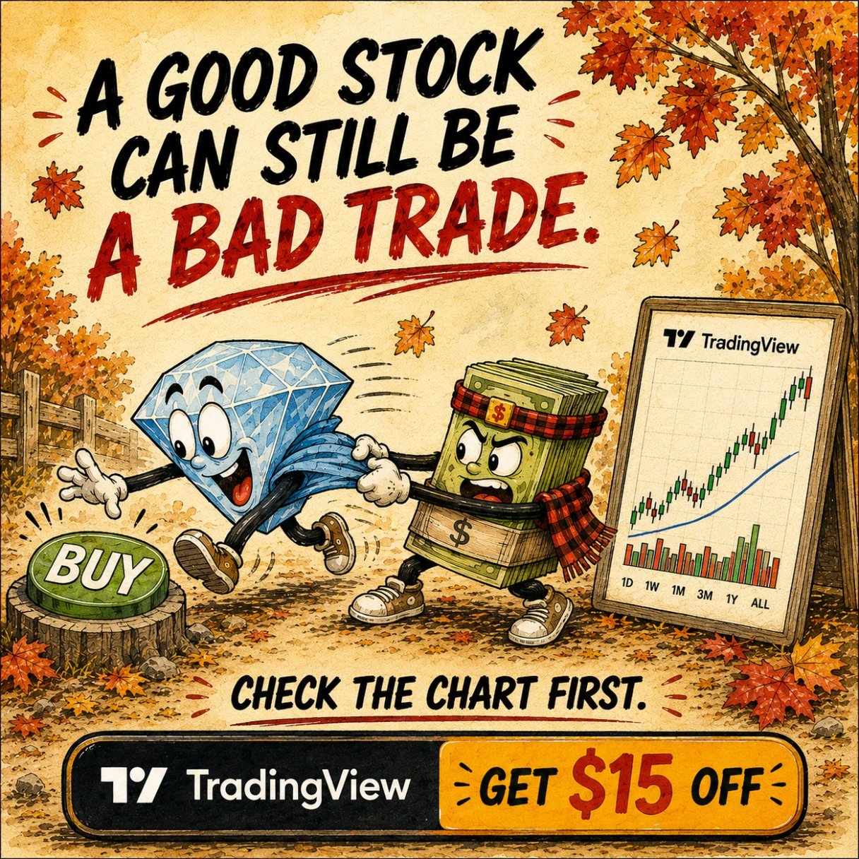TradingView offer: click here to get $15 off a new TradingView plan.
